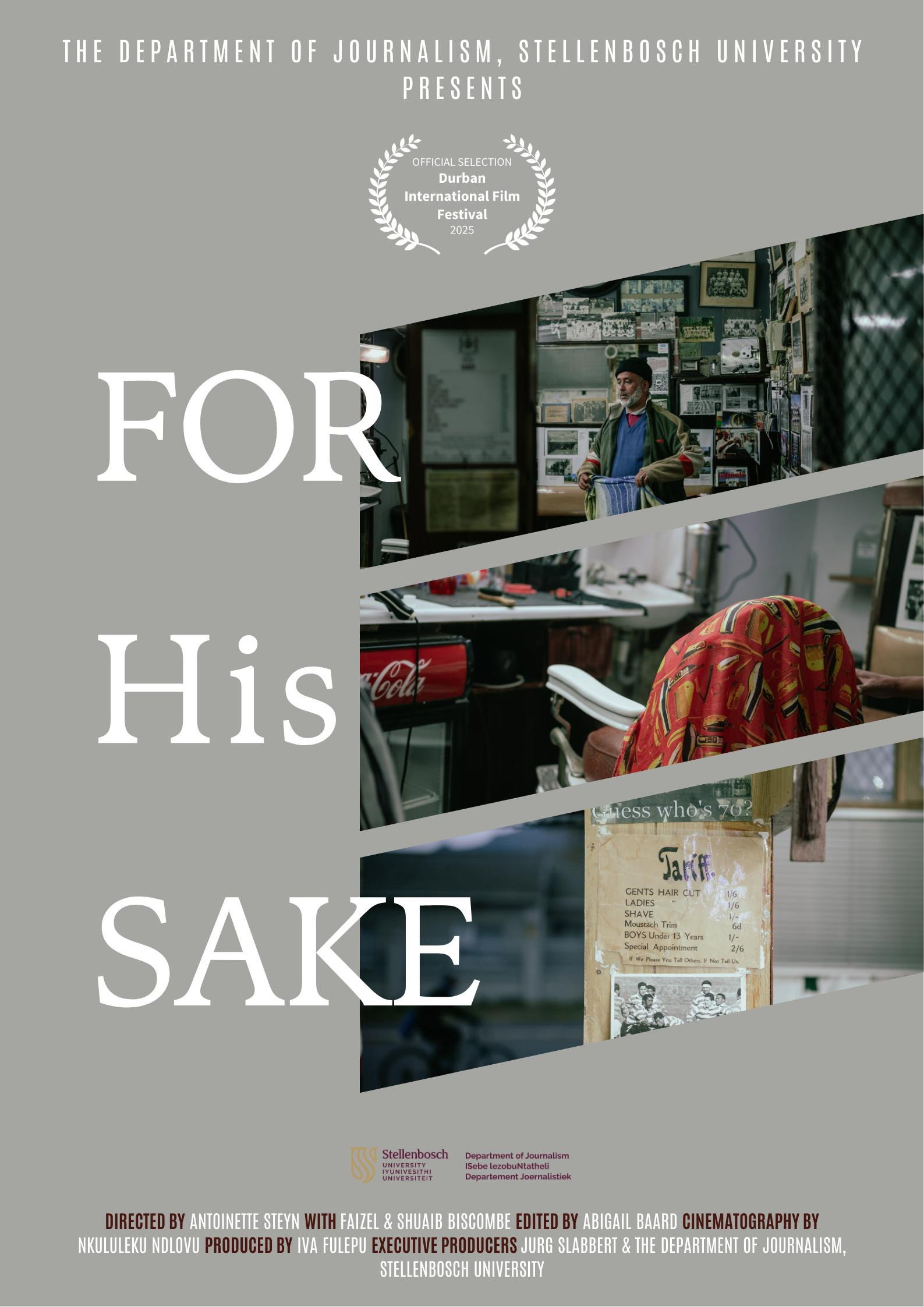 For His Sake cover