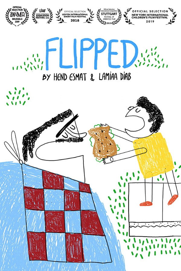 Flipped cover