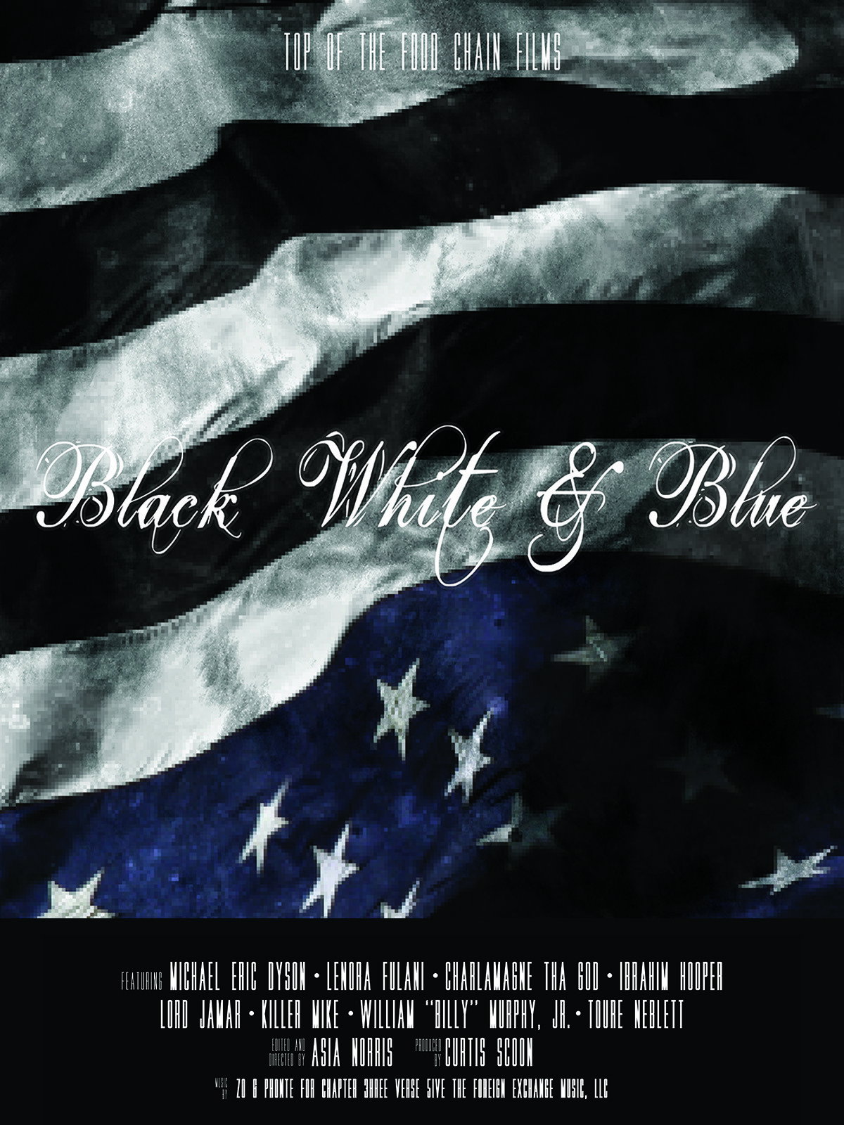 Black, White & Blue cover