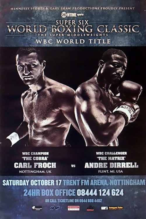 Carl Froch vs. Andre Dirrell cover