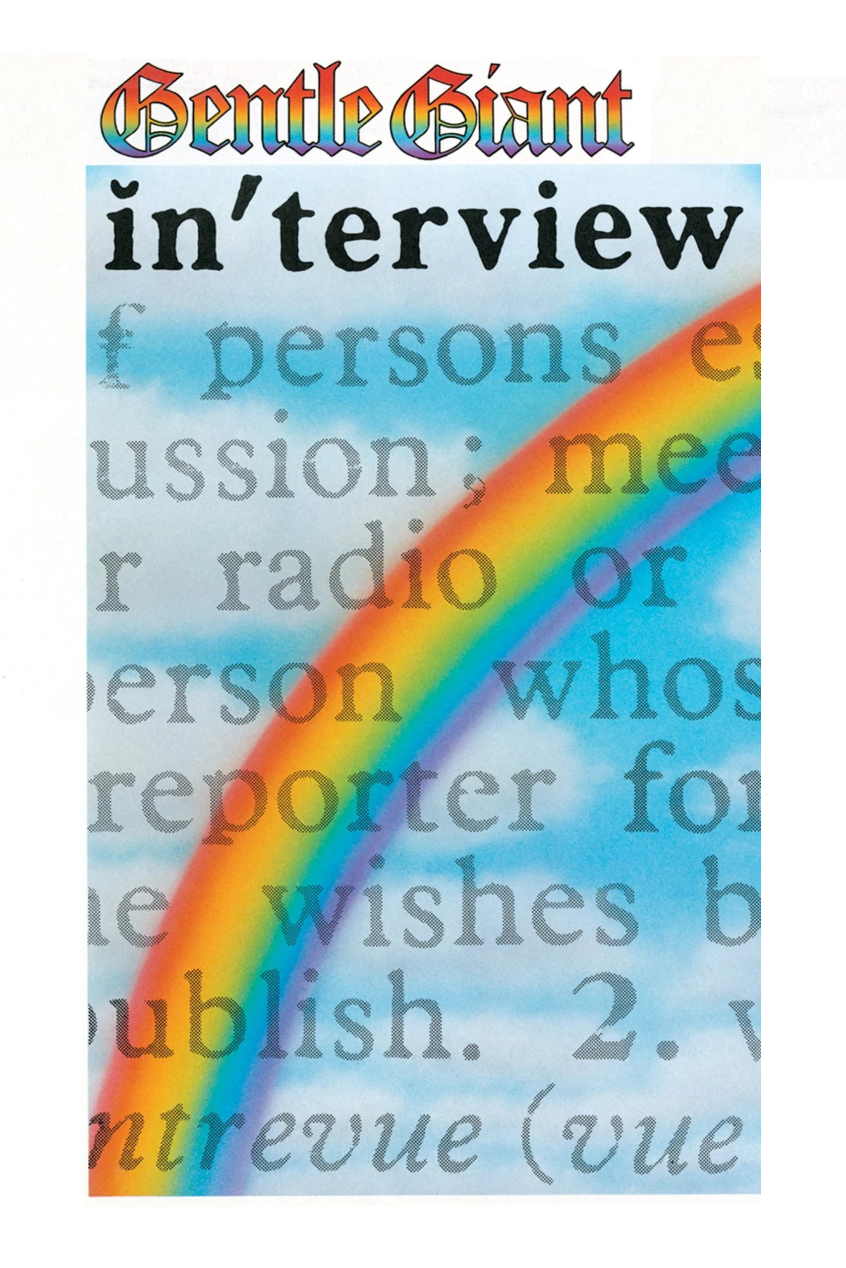 Gentle Giant: Interview cover