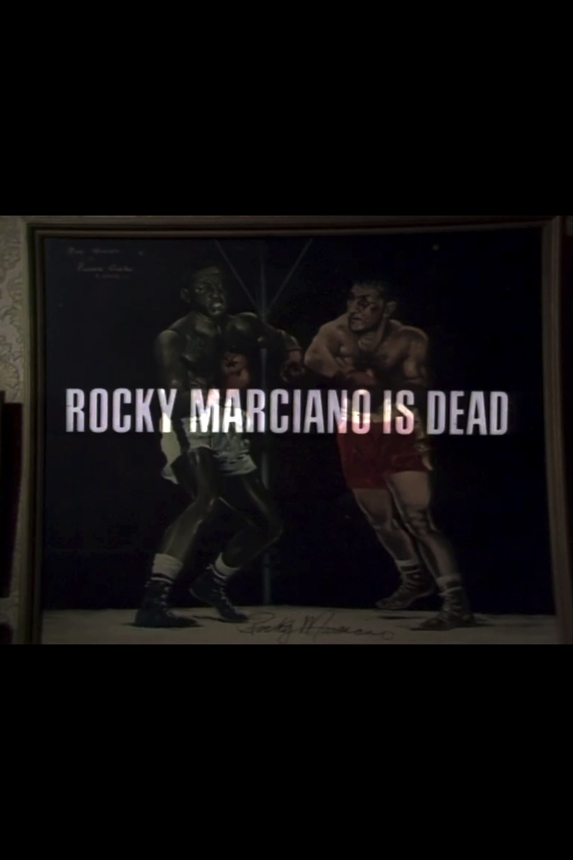 Rocky Marciano Is Dead cover