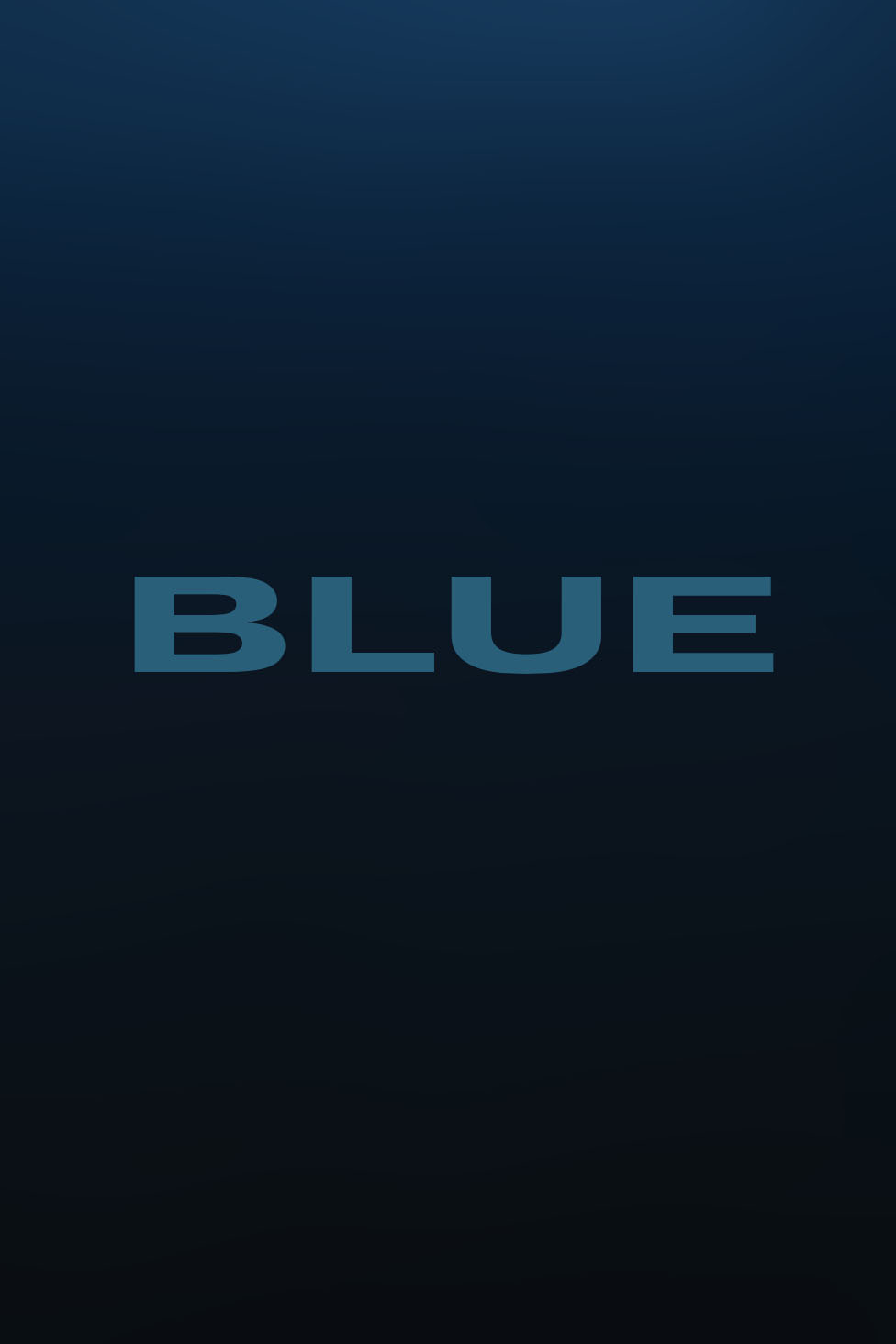 BLUE cover