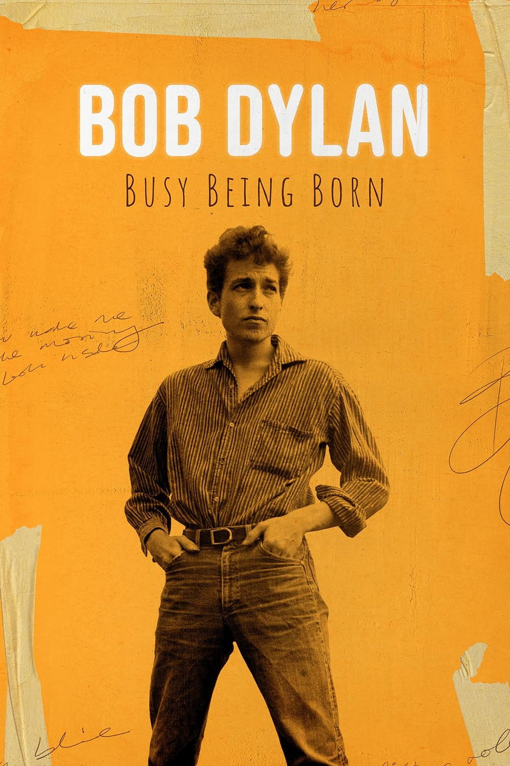 Bob Dylan: Busy Being Born cover