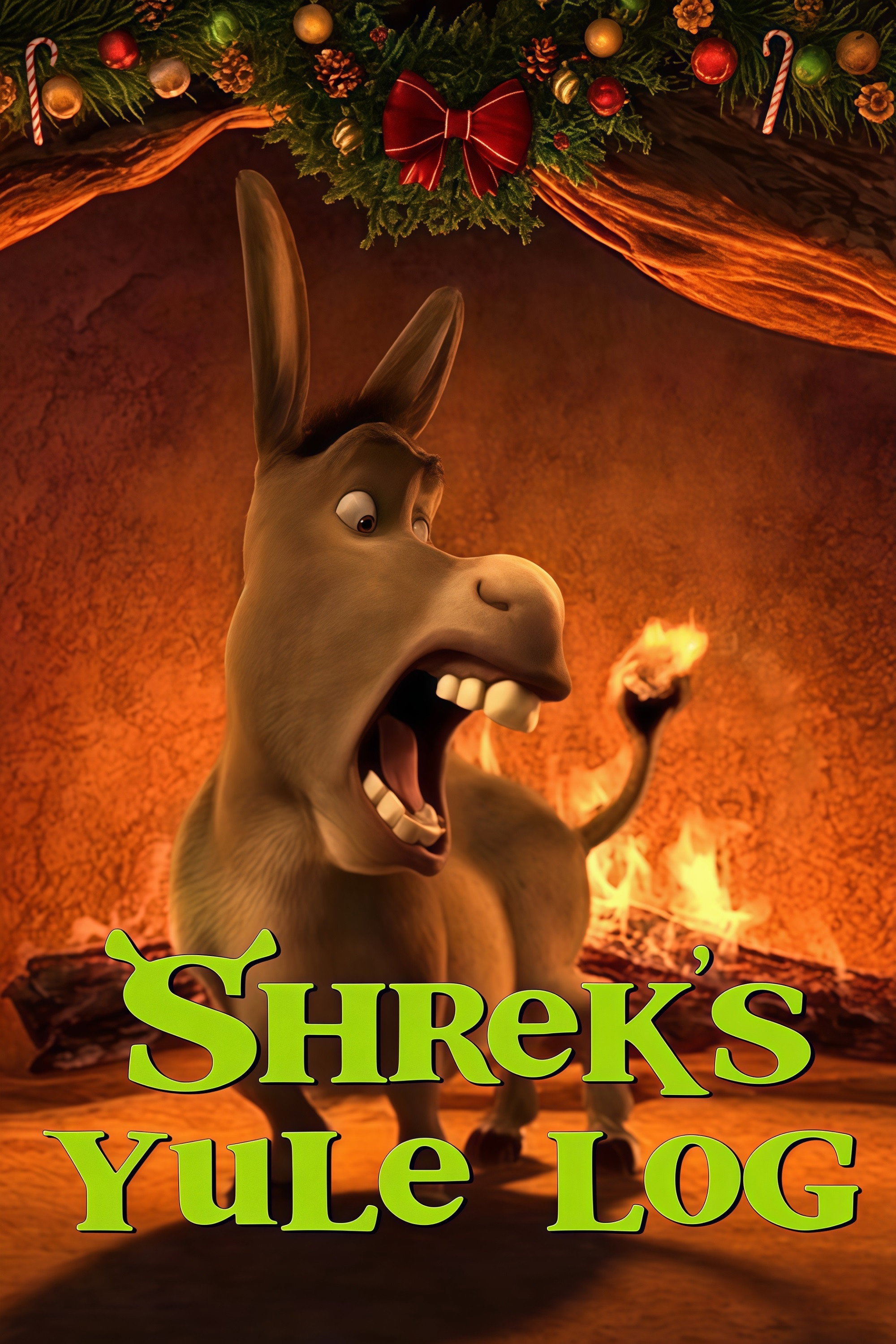 Shrek's Yule Log cover